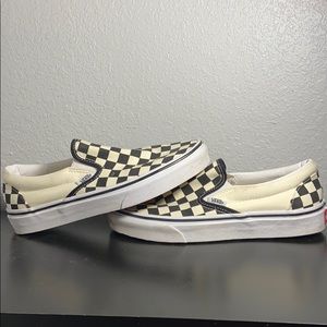 Checkered Vans